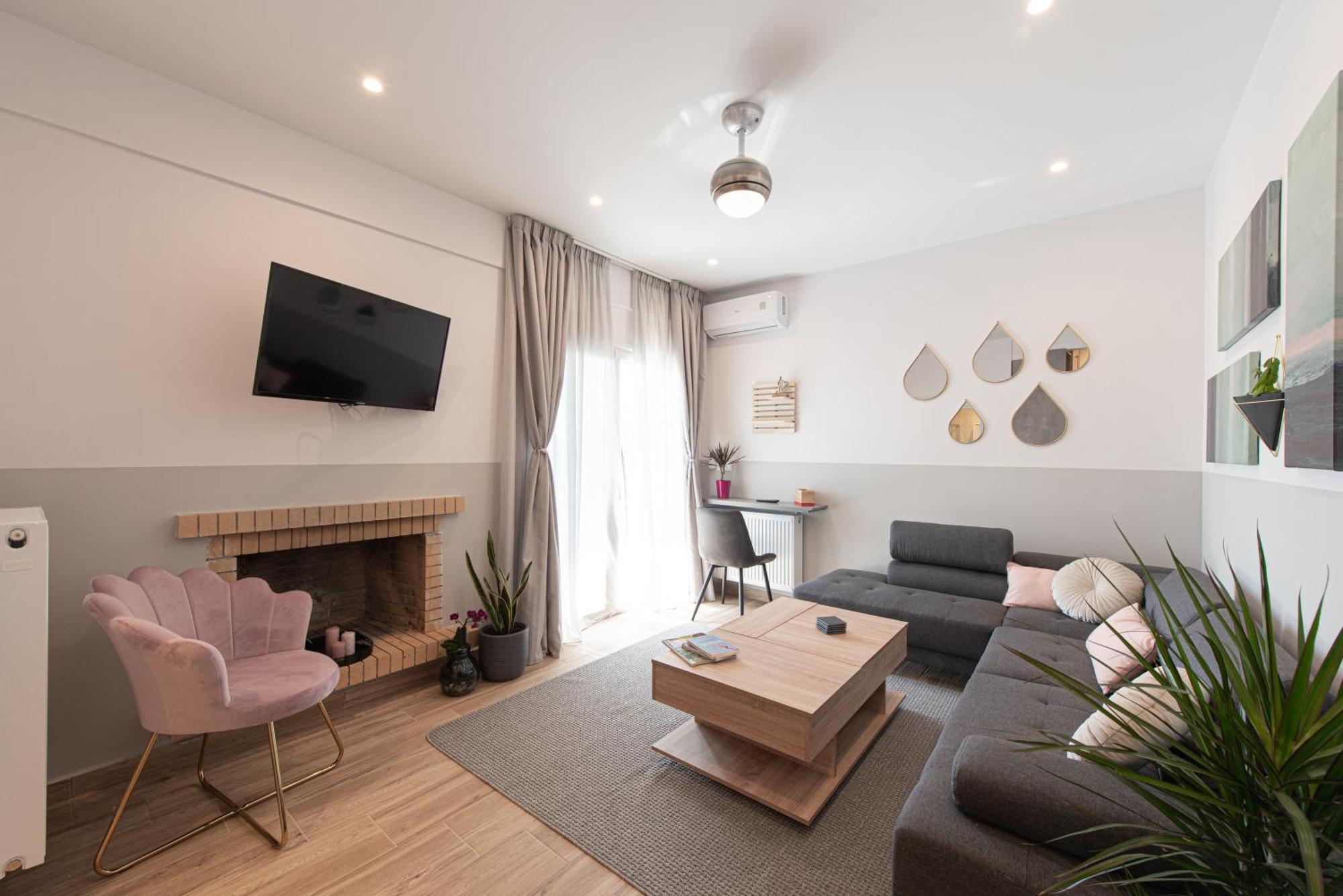 Iviskos Apartment Oinofyta 外观 照片